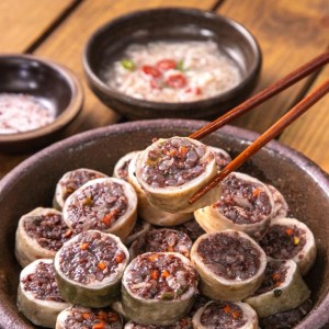부드럽고 잡내 없는 녹돈 막창순대