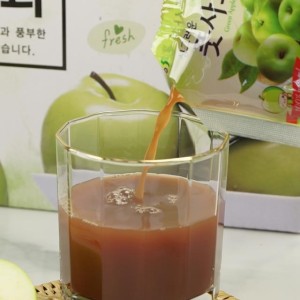 세포노화방지에는 역시! 풋사과즙