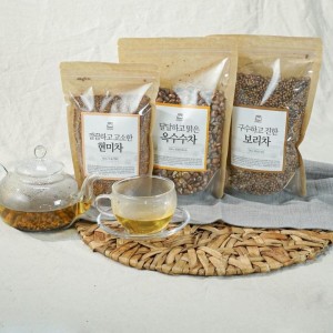 저온으로 볶아 더욱 고소한 전통 차 3종!