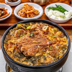 [1kg+1kg+1kg] 대용량 우거지 뼈해장국