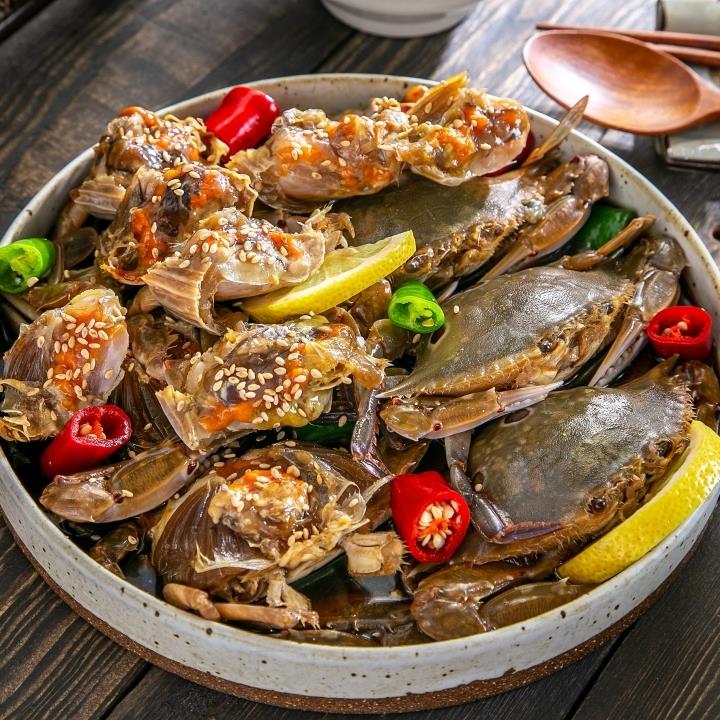[배송비 0원!] 밥도둑 삼점 암꽃게장 2kg+2kg