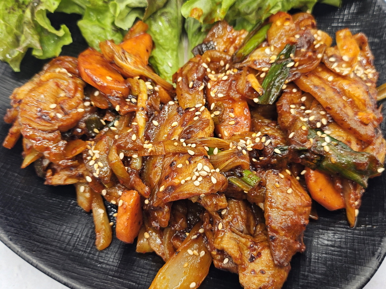 볶음용 흑돼지 전지 200g